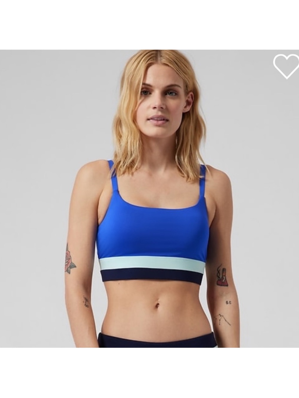 Athleta Coastline Bikini Top Size Small